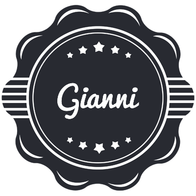 Gianni badge logo