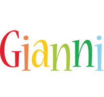 Gianni birthday logo