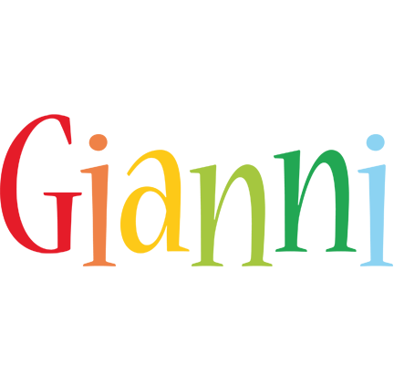 Gianni birthday logo