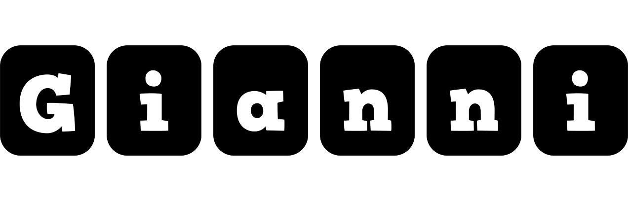 Gianni box logo
