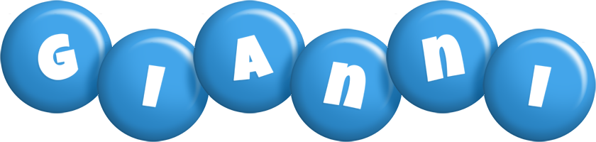 Gianni candy-blue logo