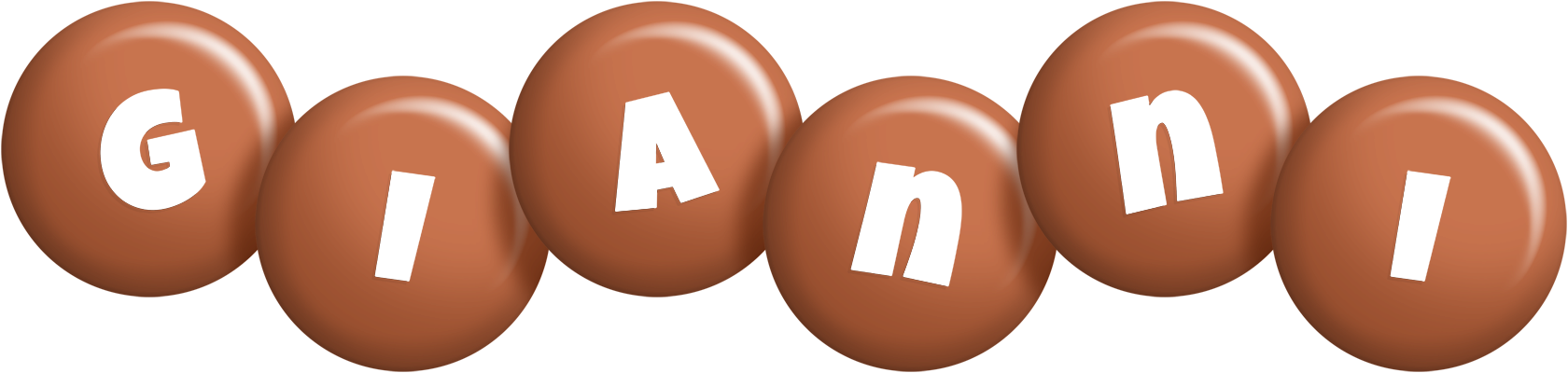 Gianni candy-brown logo