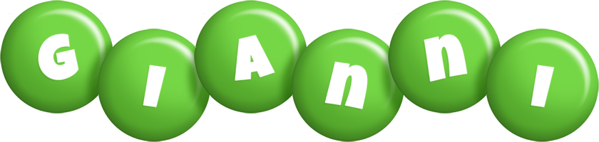 Gianni candy-green logo