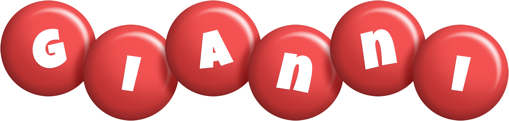 Gianni candy-red logo