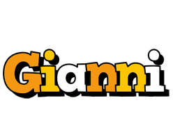 Gianni cartoon logo
