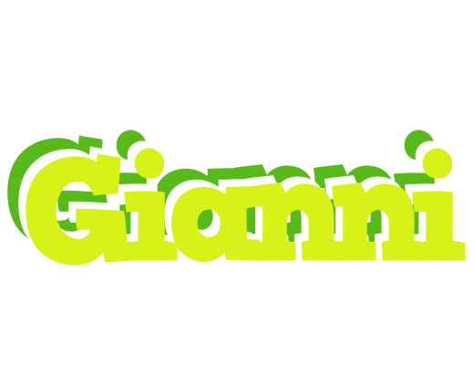 Gianni citrus logo