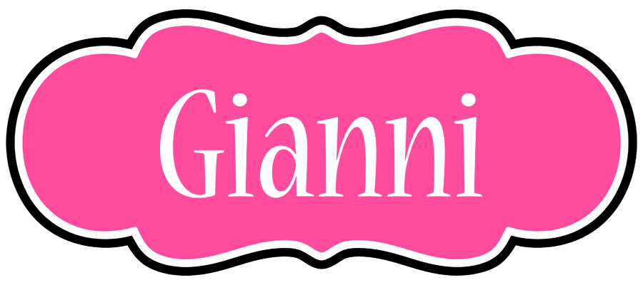 Gianni invitation logo