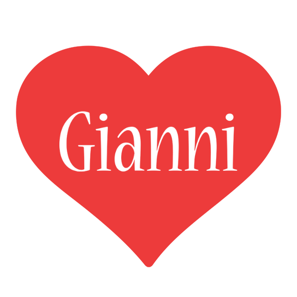 Gianni love logo