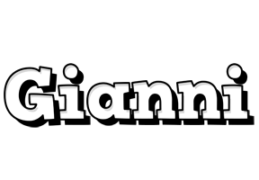 Gianni snowing logo