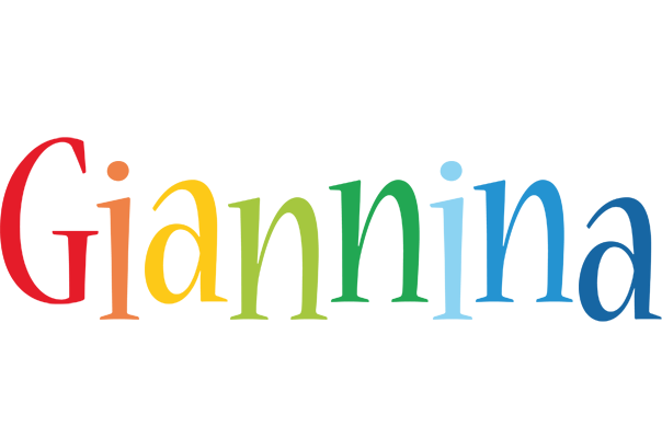Giannina birthday logo
