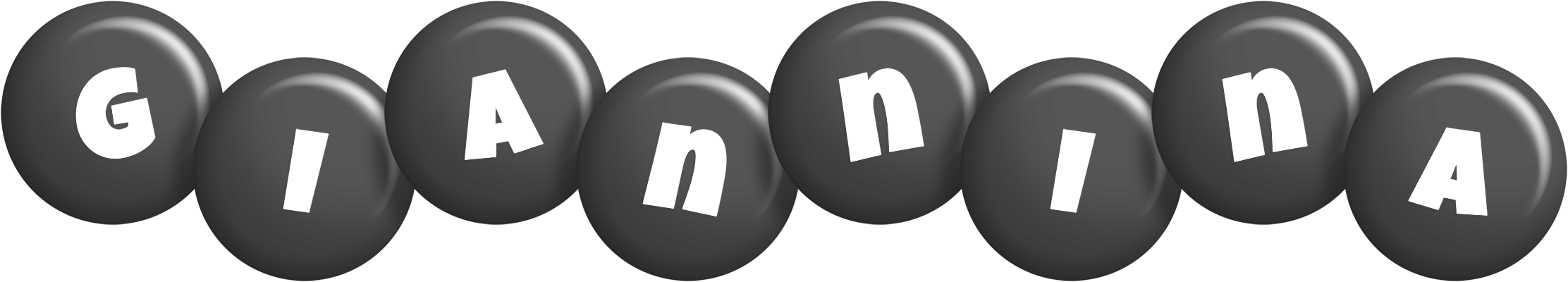 Giannina candy-black logo