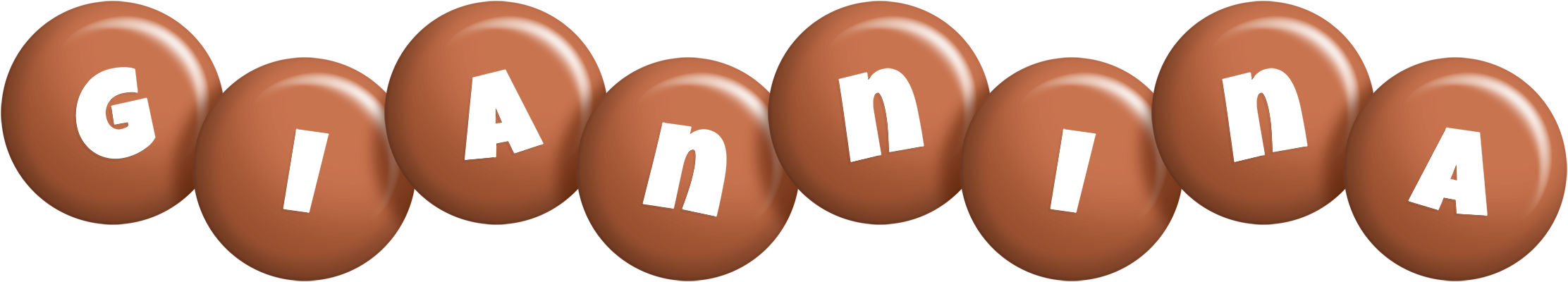 Giannina candy-brown logo