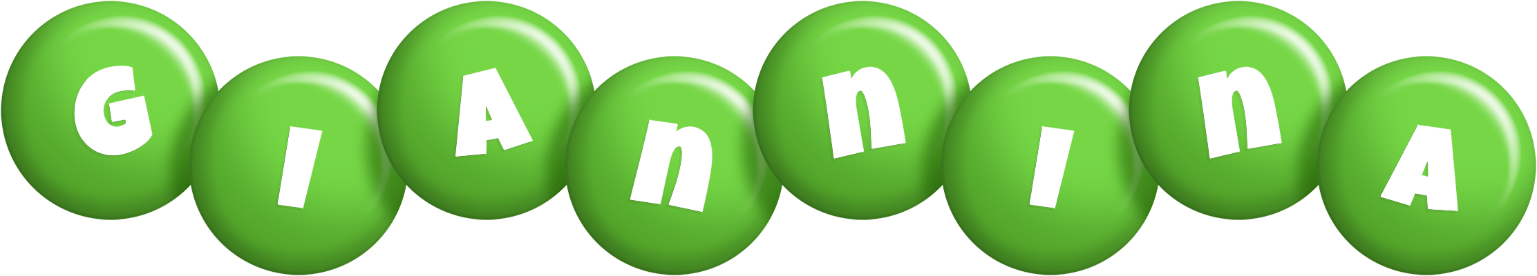 Giannina candy-green logo