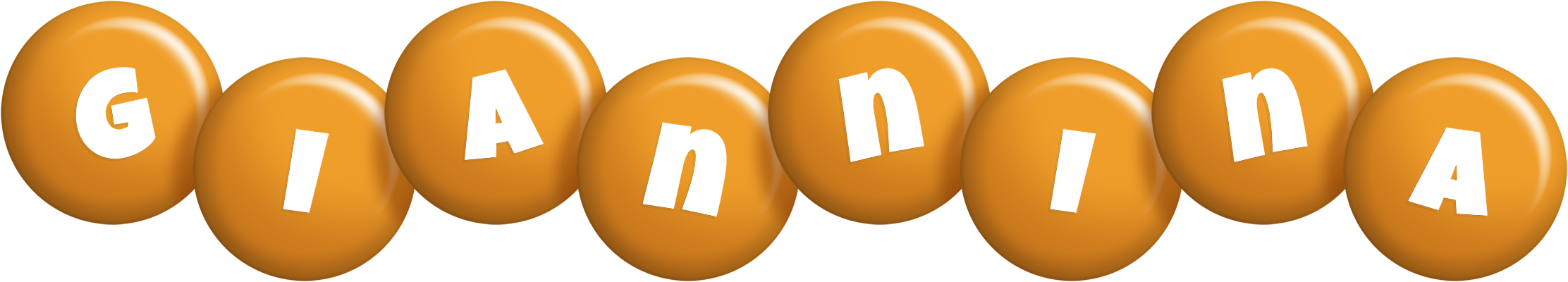 Giannina candy-orange logo
