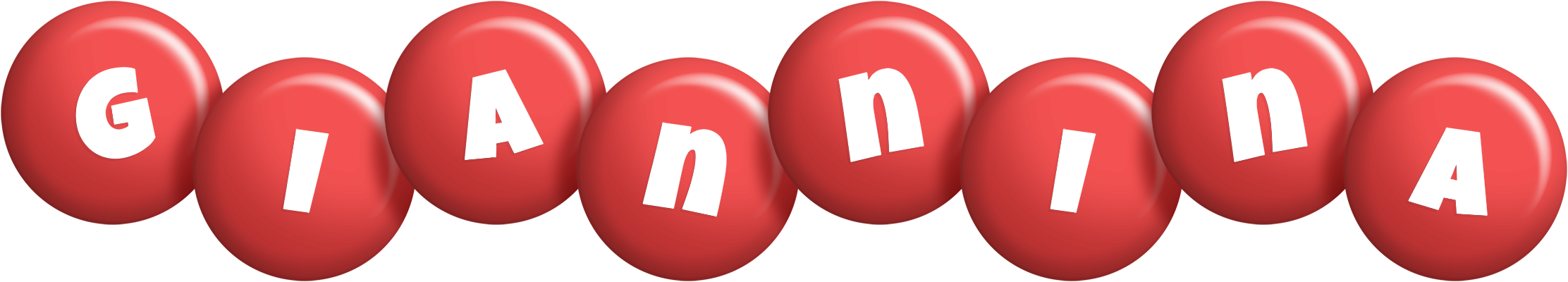 Giannina candy-red logo