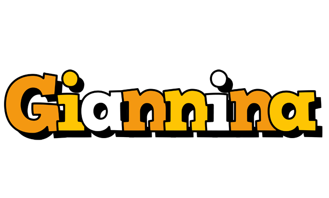 Giannina cartoon logo