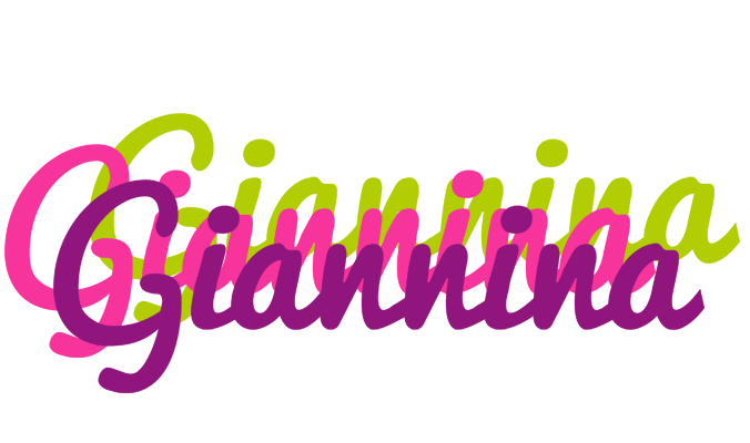 Giannina flowers logo