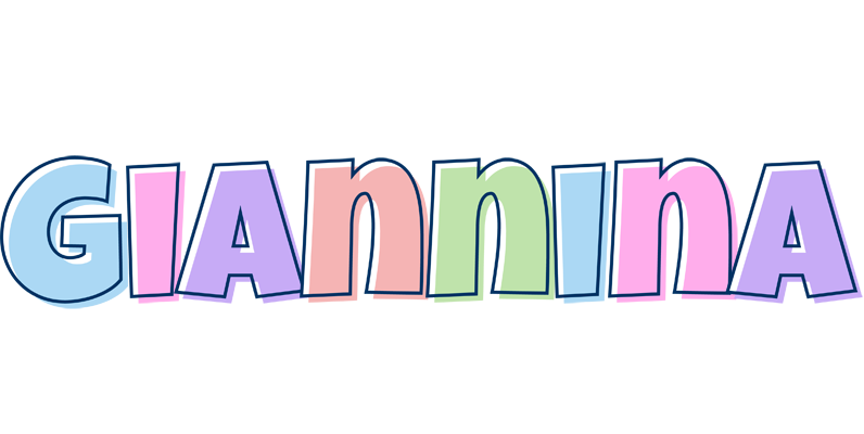 Giannina pastel logo
