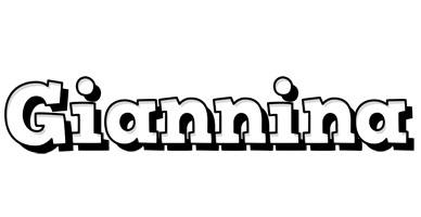 Giannina snowing logo