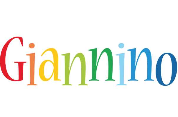Giannino birthday logo