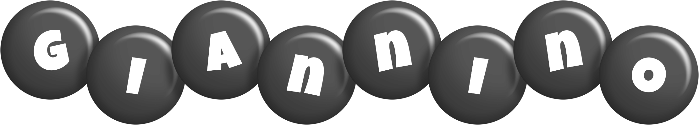 Giannino candy-black logo