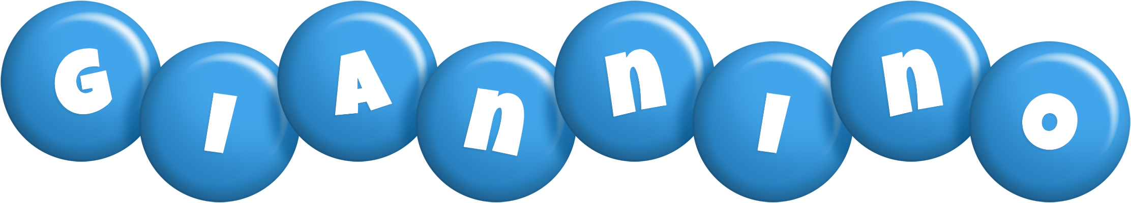 Giannino candy-blue logo