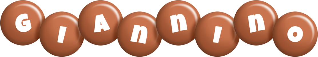 Giannino candy-brown logo