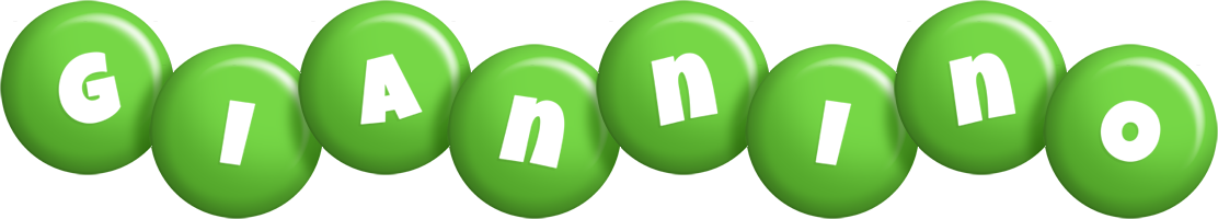 Giannino candy-green logo