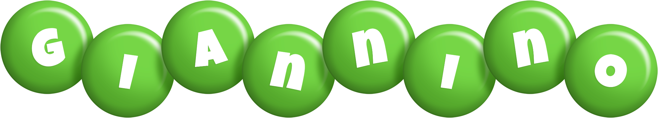 Giannino candy-green logo