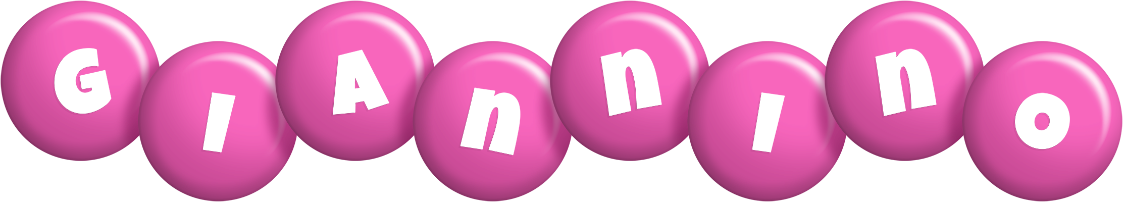 Giannino candy-pink logo