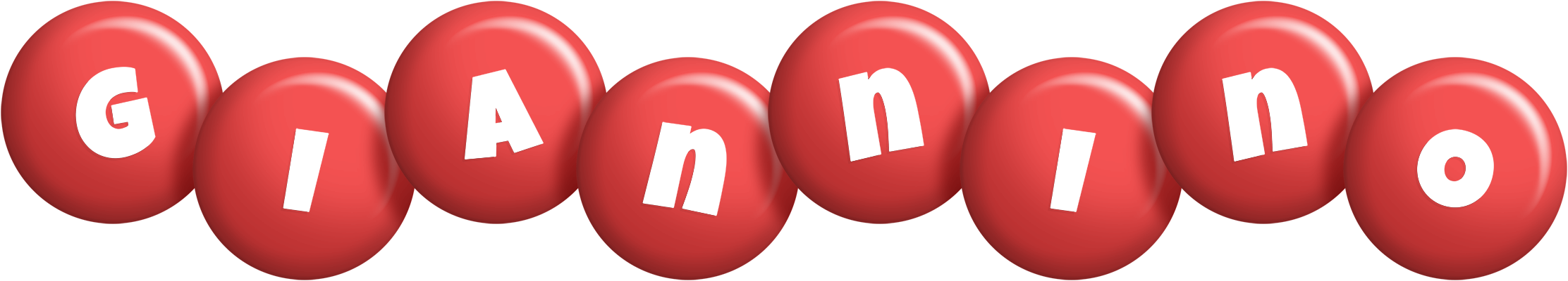Giannino candy-red logo