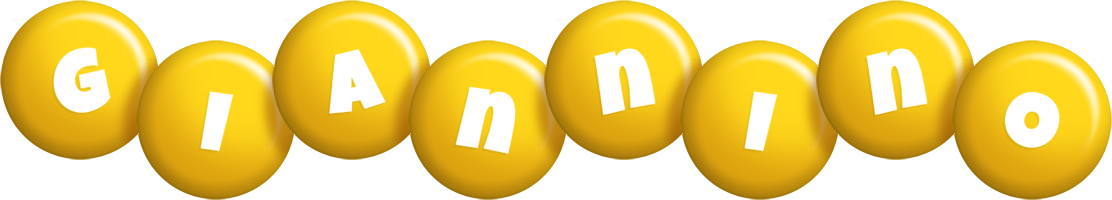 Giannino candy-yellow logo