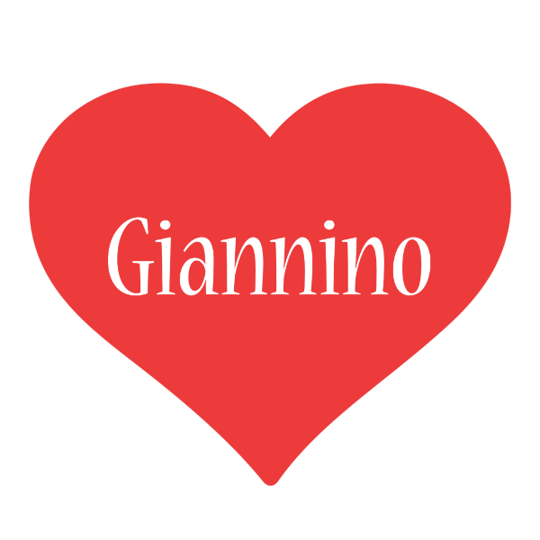 Giannino love logo