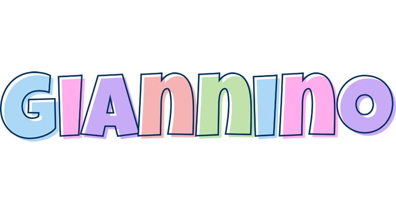 Giannino pastel logo