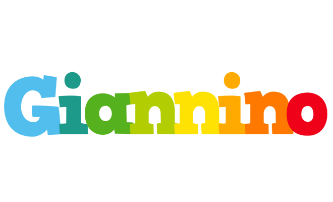 Giannino rainbows logo