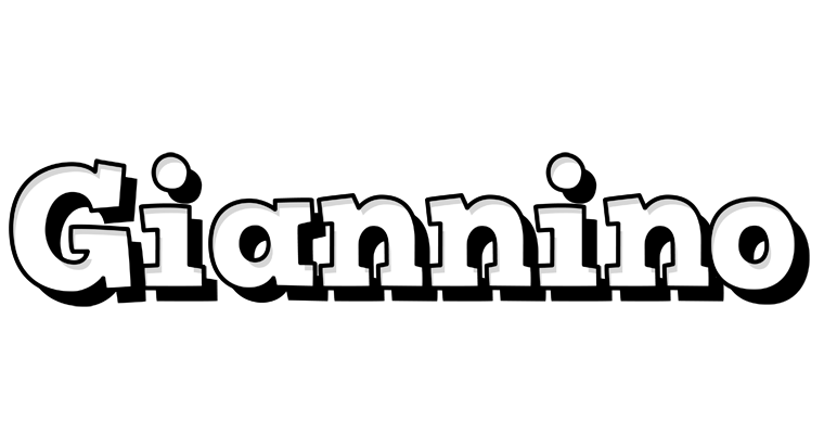 Giannino snowing logo