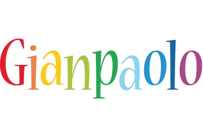 Gianpaolo birthday logo