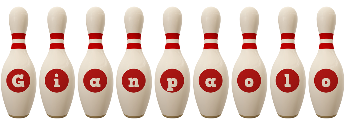 Gianpaolo bowling-pin logo