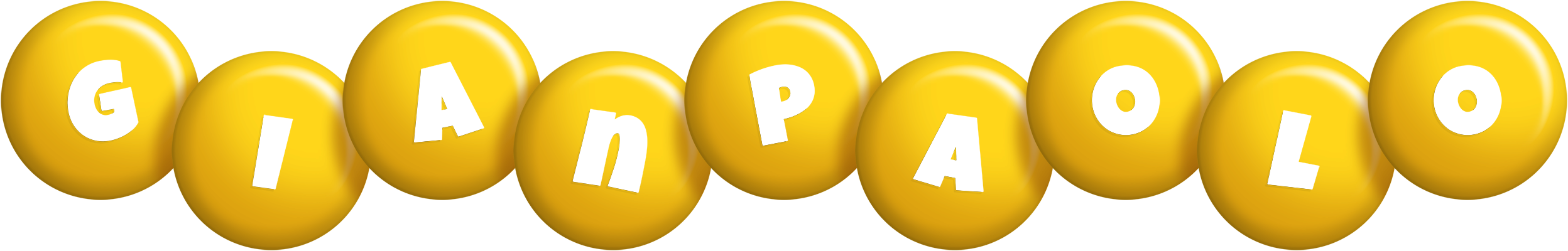 Gianpaolo candy-yellow logo