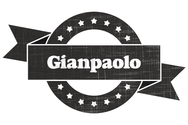 Gianpaolo grunge logo