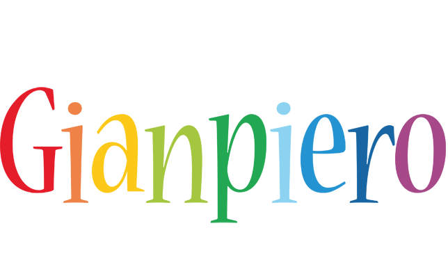 Gianpiero birthday logo