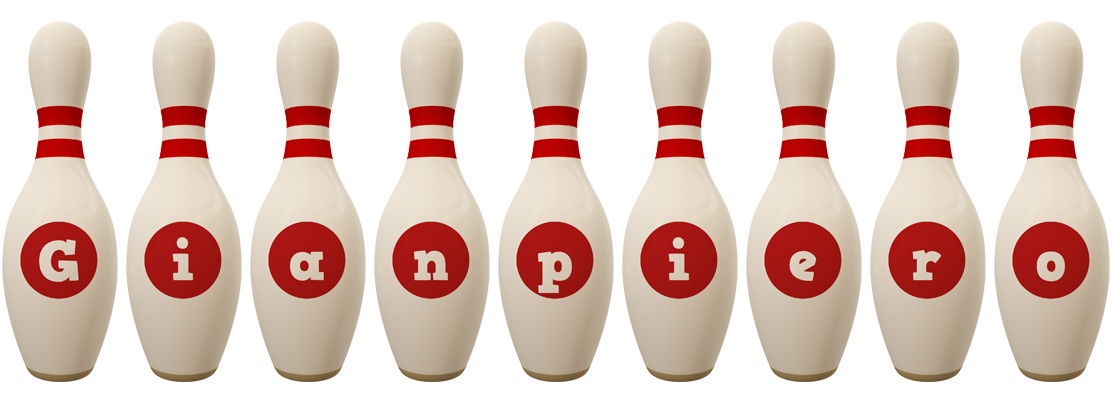 Gianpiero bowling-pin logo