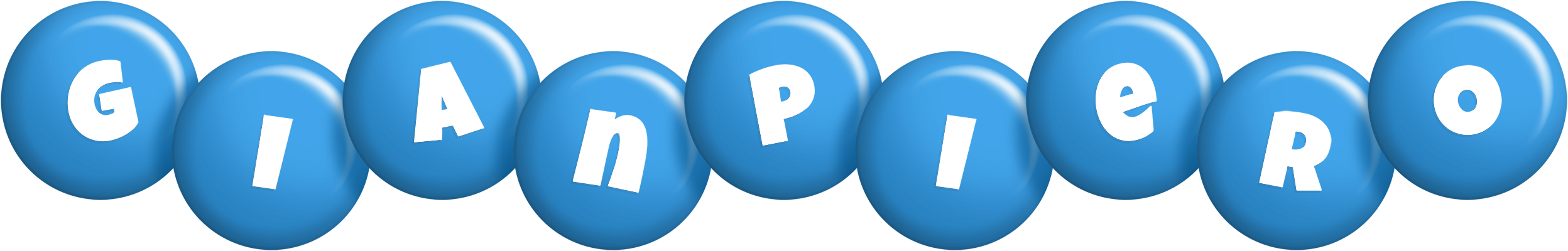 Gianpiero candy-blue logo