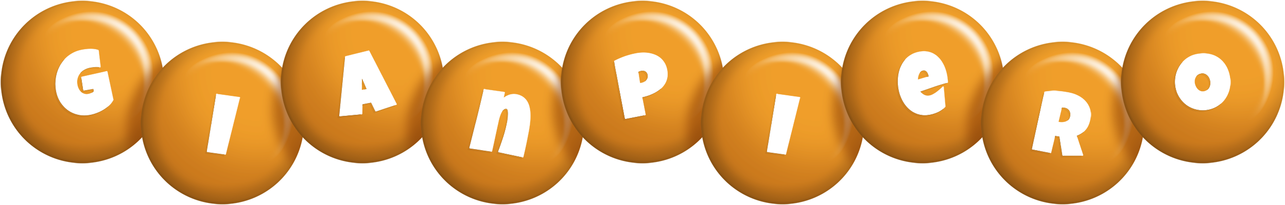 Gianpiero candy-orange logo