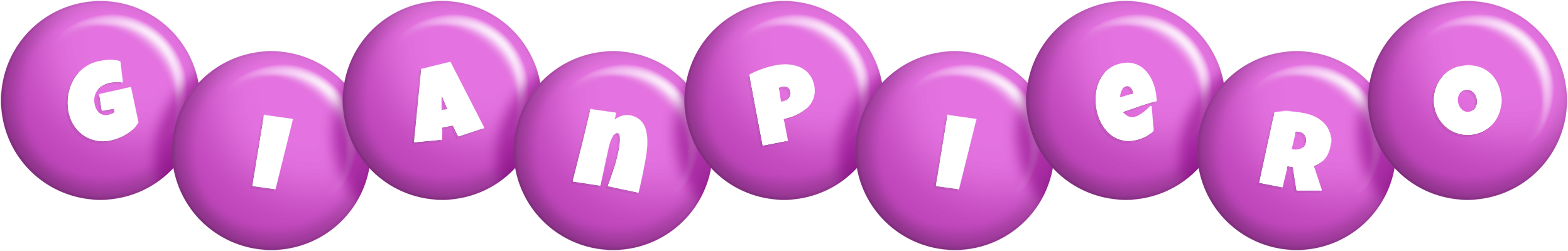 Gianpiero candy-purple logo