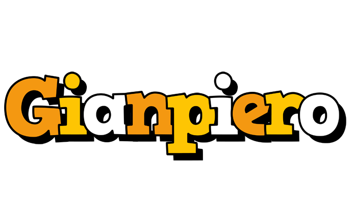 Gianpiero cartoon logo