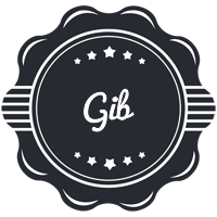 Gib badge logo