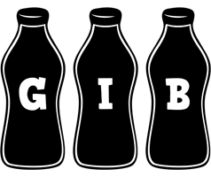 Gib bottle logo