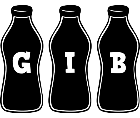 Gib bottle logo
