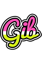 Gib candies logo